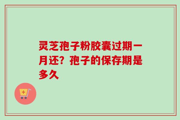 灵芝孢子粉胶囊过期一月还?孢子的保存期是多久-第1张图片-卓越灵芝孢子粉 灵芝孢子粉胶囊过期一月还?孢子的保存期是多久-第1张图片-卓越灵芝孢子粉