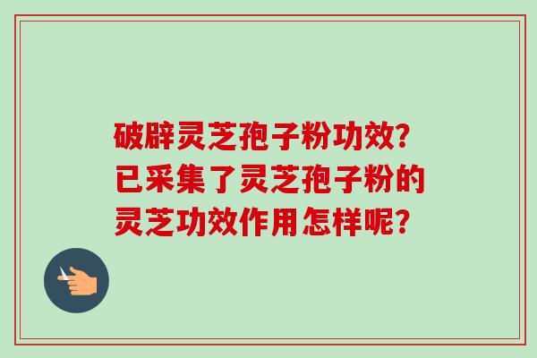 破辟灵芝孢子粉功效?已采集了灵芝孢子粉的灵芝功效作用怎样呢?-第1张图片-卓越灵芝孢子粉 破辟灵芝孢子粉功效?已采集了灵芝孢子粉的灵芝功效作用怎样呢?-第1张图片-卓越灵芝孢子粉