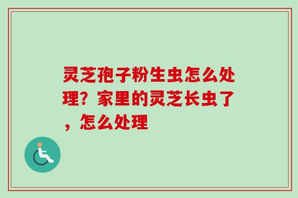 灵芝孢子粉生虫怎么处理?家里的灵芝长虫了,怎么处理-第1张图片-卓越灵芝孢子粉 灵芝孢子粉生虫怎么处理?家里的灵芝长虫了,怎么处理-第1张图片-卓越灵芝孢子粉