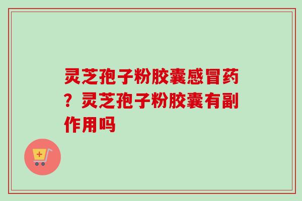 灵芝孢子粉胶囊感冒药?灵芝孢子粉胶囊有副作用吗-第1张图片-卓越灵芝孢子粉 灵芝孢子粉胶囊感冒药?灵芝孢子粉胶囊有副作用吗-第1张图片-卓越灵芝孢子粉