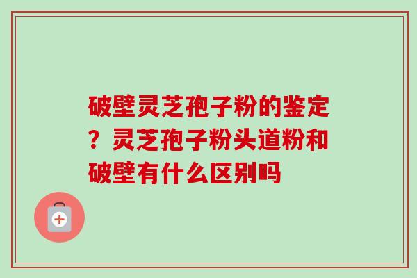 破壁灵芝孢子粉的鉴定?灵芝孢子粉头道粉和破壁有什么区别吗-第1张图片-卓越灵芝孢子粉 破壁灵芝孢子粉的鉴定?灵芝孢子粉头道粉和破壁有什么区别吗-第1张图片-卓越灵芝孢子粉