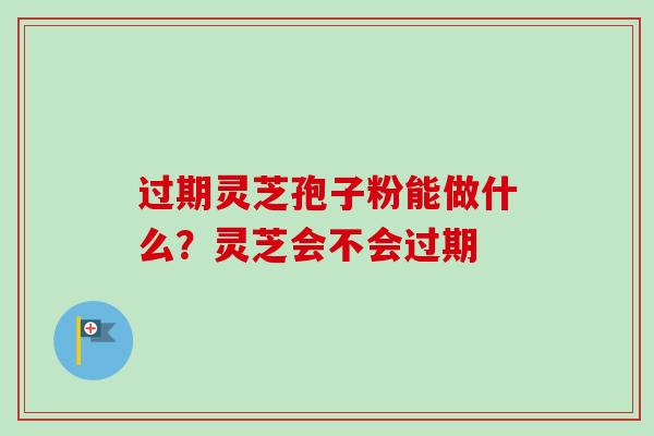 过期灵芝孢子粉能做什么?灵芝会不会过期-第1张图片-卓越灵芝孢子粉 过期灵芝孢子粉能做什么?灵芝会不会过期-第1张图片-卓越灵芝孢子粉
