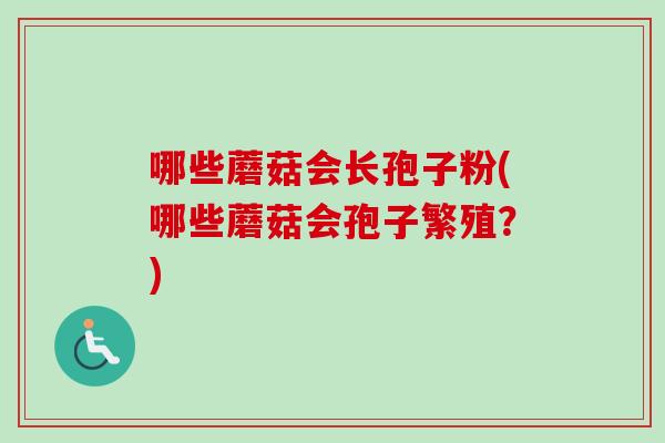 哪些蘑菇会长孢子粉(哪些蘑菇会孢子繁殖?)-第1张图片-卓越灵芝孢子粉 哪些蘑菇会长孢子粉(哪些蘑菇会孢子繁殖?)-第1张图片-卓越灵芝孢子粉