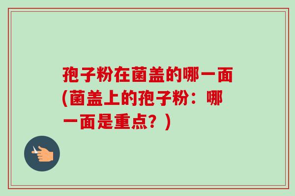 孢子粉在菌盖的哪一面(菌盖上的孢子粉：哪一面是重点？)-第1张图片-卓越灵芝孢子粉