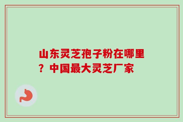 山东灵芝孢子粉在哪里?中国最大灵芝厂家-第1张图片-卓越灵芝孢子粉 山东灵芝孢子粉在哪里?中国最大灵芝厂家-第1张图片-卓越灵芝孢子粉