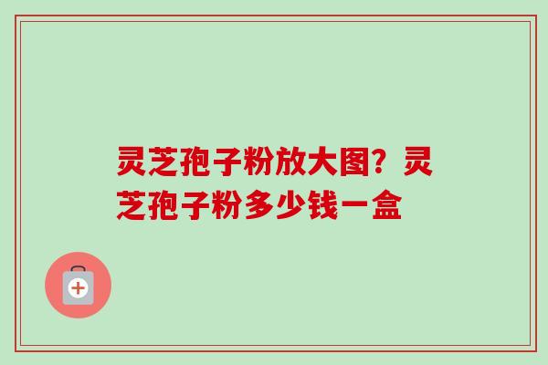 灵芝孢子粉放大图?灵芝孢子粉多少钱一盒-第1张图片-卓越灵芝孢子粉 灵芝孢子粉放大图?灵芝孢子粉多少钱一盒-第1张图片-卓越灵芝孢子粉