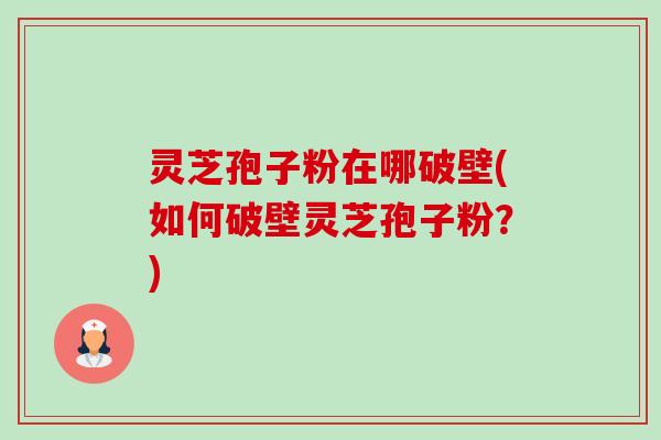 灵芝孢子粉在哪破壁(如何破壁灵芝孢子粉?)-第1张图片-卓越灵芝孢子粉 灵芝孢子粉在哪破壁(如何破壁灵芝孢子粉?)-第1张图片-卓越灵芝孢子粉