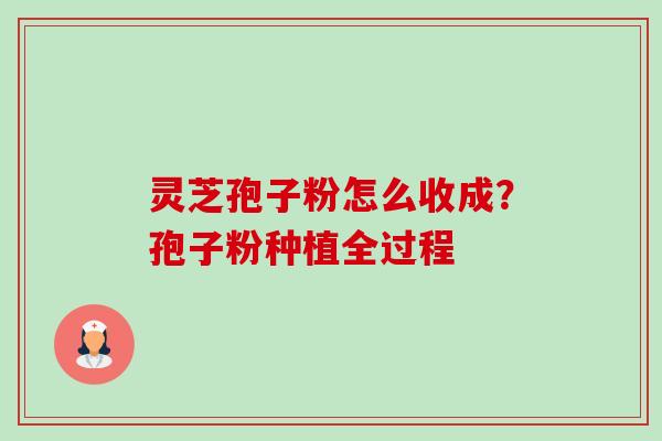 灵芝孢子粉怎么收成?孢子粉种植全过程-第1张图片-卓越灵芝孢子粉 灵芝孢子粉怎么收成?孢子粉种植全过程-第1张图片-卓越灵芝孢子粉