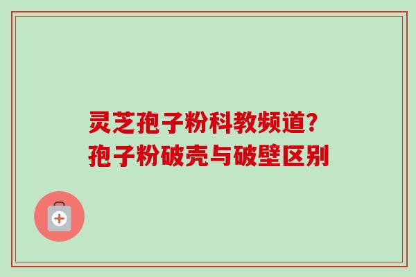 灵芝孢子粉科教频道?孢子粉破壳与破壁区别-第1张图片-卓越灵芝孢子粉 灵芝孢子粉科教频道?孢子粉破壳与破壁区别-第1张图片-卓越灵芝孢子粉
