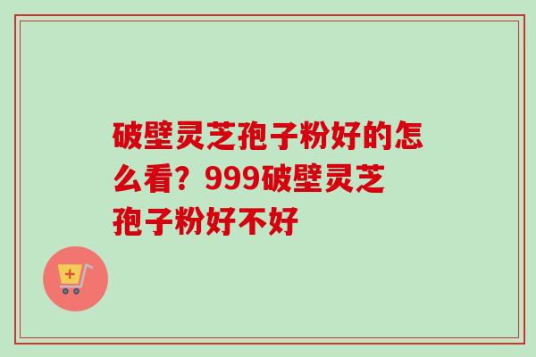 破壁灵芝孢子粉好的怎么看?999破壁灵芝孢子粉好不好-第1张图片-卓越灵芝孢子粉 破壁灵芝孢子粉好的怎么看?999破壁灵芝孢子粉好不好-第1张图片-卓越灵芝孢子粉