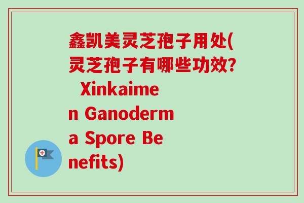 鑫凯美灵芝孢子用处(灵芝孢子有哪些功效? Xinkaimen Ganoderma Spore Benefits)-第1张图片-卓越灵芝孢子粉 鑫凯美灵芝孢子用处(灵芝孢子有哪些功效? Xinkaimen Ganoderma Spore Benefits)-第1张图片-卓越灵芝孢子粉