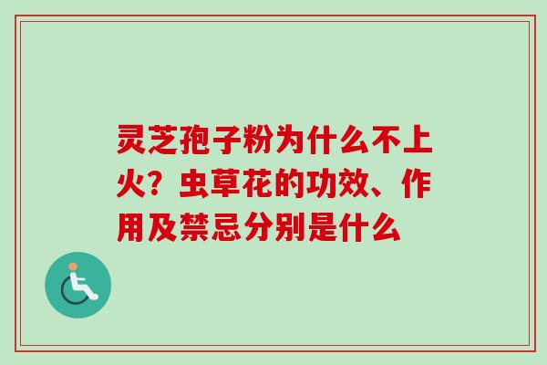 灵芝孢子粉为什么不上火?虫草花的功效、作用及禁忌分别是什么-第1张图片-卓越灵芝孢子粉 灵芝孢子粉为什么不上火?虫草花的功效、作用及禁忌分别是什么-第1张图片-卓越灵芝孢子粉