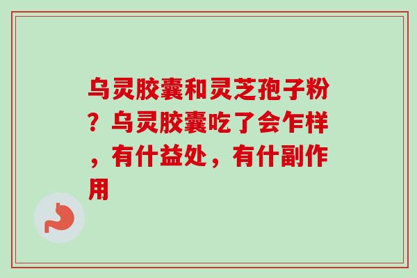 乌灵胶囊和灵芝孢子粉?乌灵胶囊吃了会乍样,有什益处,有什副作用-第1张图片-卓越灵芝孢子粉 乌灵胶囊和灵芝孢子粉?乌灵胶囊吃了会乍样,有什益处,有什副作用-第1张图片-卓越灵芝孢子粉