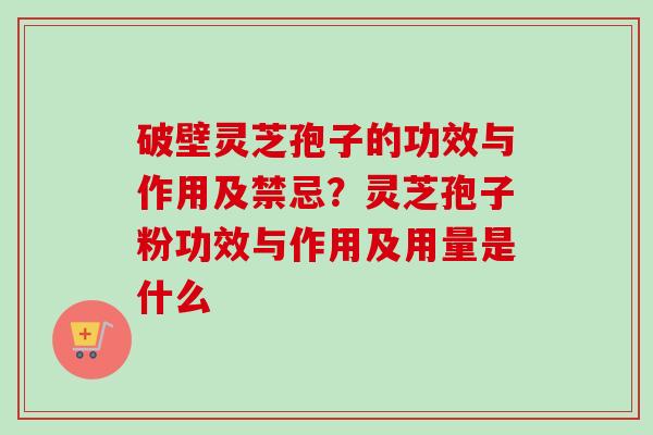 破壁灵芝孢子的功效与作用及禁忌?灵芝孢子粉功效与作用及用量是什么-第1张图片-卓越灵芝孢子粉 破壁灵芝孢子的功效与作用及禁忌?灵芝孢子粉功效与作用及用量是什么-第1张图片-卓越灵芝孢子粉