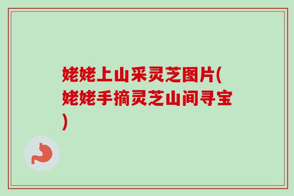 姥姥上山采灵芝图片(姥姥手摘灵芝山间寻宝)-第1张图片-卓越灵芝孢子粉 姥姥上山采灵芝图片(姥姥手摘灵芝山间寻宝)-第1张图片-卓越灵芝孢子粉