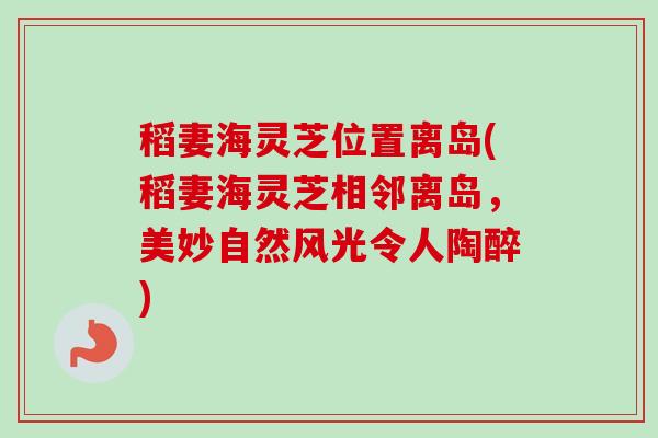 稻妻海灵芝位置离岛(稻妻海灵芝相邻离岛,美妙自然风光令人陶醉)-第1张图片-卓越灵芝孢子粉 稻妻海灵芝位置离岛(稻妻海灵芝相邻离岛,美妙自然风光令人陶醉)-第1张图片-卓越灵芝孢子粉
