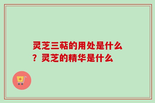 灵芝三萜的用处是什么?灵芝的精华是什么-第1张图片-卓越灵芝孢子粉 灵芝三萜的用处是什么?灵芝的精华是什么-第1张图片-卓越灵芝孢子粉