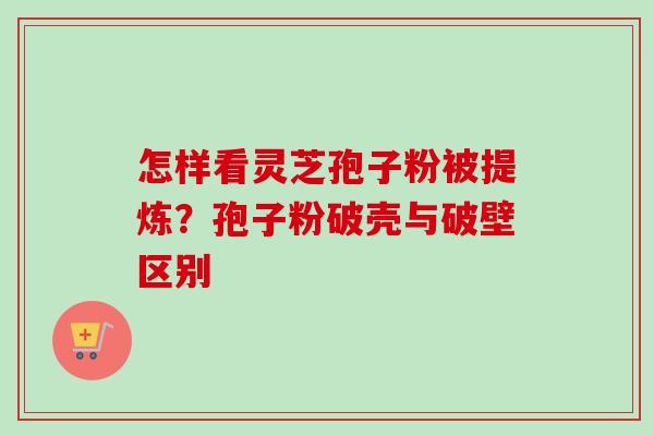 怎样看灵芝孢子粉被提炼?孢子粉破壳与破壁区别-第1张图片-卓越灵芝孢子粉 怎样看灵芝孢子粉被提炼?孢子粉破壳与破壁区别-第1张图片-卓越灵芝孢子粉