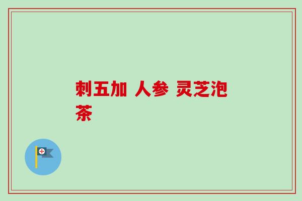 刺五加 人参 灵芝泡茶-第1张图片-卓越灵芝孢子粉 刺五加 人参 灵芝泡茶-第1张图片-卓越灵芝孢子粉