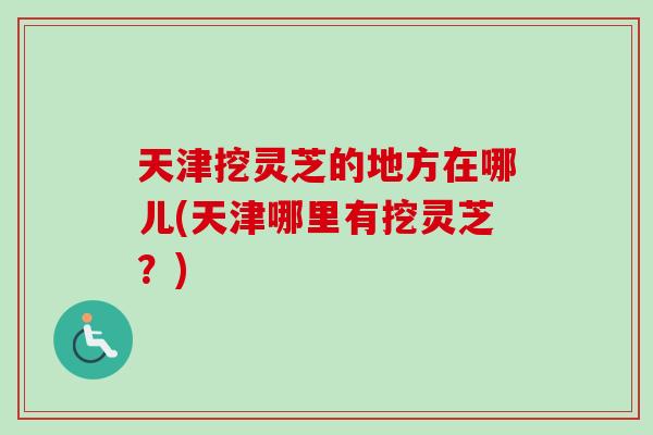 天津挖灵芝的地方在哪儿(天津哪里有挖灵芝?)-第1张图片-卓越灵芝孢子粉 天津挖灵芝的地方在哪儿(天津哪里有挖灵芝?)-第1张图片-卓越灵芝孢子粉