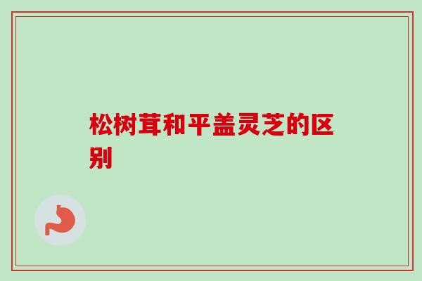 松树茸和平盖灵芝的区别-第1张图片-卓越灵芝孢子粉 松树茸和平盖灵芝的区别-第1张图片-卓越灵芝孢子粉