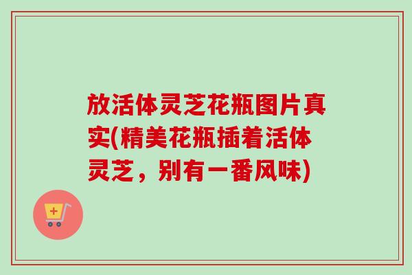 放活体灵芝花瓶图片真实(精美花瓶插着活体灵芝,别有一番风味)-第1张图片-卓越灵芝孢子粉 放活体灵芝花瓶图片真实(精美花瓶插着活体灵芝,别有一番风味)-第1张图片-卓越灵芝孢子粉