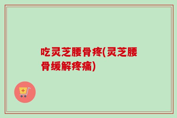 吃灵芝腰骨疼(灵芝腰骨缓解疼痛)-第1张图片-卓越灵芝孢子粉 吃灵芝腰骨疼(灵芝腰骨缓解疼痛)-第1张图片-卓越灵芝孢子粉