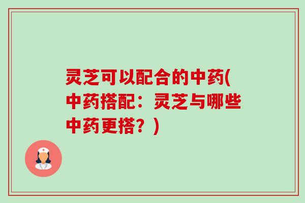 灵芝可以配合的中药(中药搭配:灵芝与哪些中药更搭?)-第1张图片-卓越灵芝孢子粉 灵芝可以配合的中药(中药搭配:灵芝与哪些中药更搭?)-第1张图片-卓越灵芝孢子粉