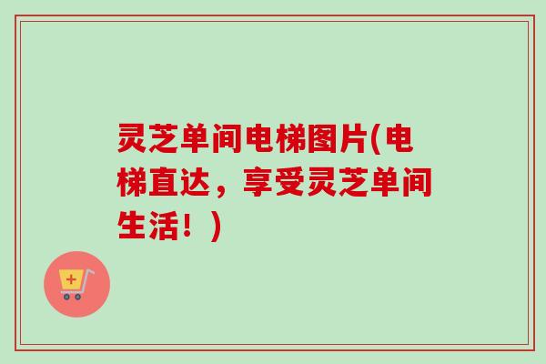 灵芝单间电梯图片(电梯直达,享受灵芝单间生活!)-第1张图片-卓越灵芝孢子粉 灵芝单间电梯图片(电梯直达,享受灵芝单间生活!)-第1张图片-卓越灵芝孢子粉