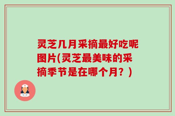 灵芝几月采摘最好吃呢图片(灵芝最美味的采摘季节是在哪个月?)-第1张图片-卓越灵芝孢子粉 灵芝几月采摘最好吃呢图片(灵芝最美味的采摘季节是在哪个月?)-第1张图片-卓越灵芝孢子粉