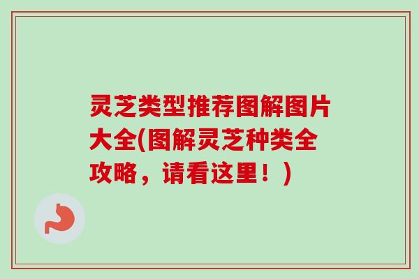 灵芝类型推荐图解图片大全(图解灵芝种类全攻略,请看这里!)-第1张图片-卓越灵芝孢子粉 灵芝类型推荐图解图片大全(图解灵芝种类全攻略,请看这里!)-第1张图片-卓越灵芝孢子粉