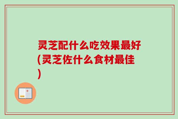 灵芝配什么吃效果最好(灵芝佐什么食材最佳)-第1张图片-卓越灵芝孢子粉 灵芝配什么吃效果最好(灵芝佐什么食材最佳)-第1张图片-卓越灵芝孢子粉