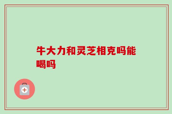 牛大力和灵芝相克吗能喝吗-第1张图片-卓越灵芝孢子粉 牛大力和灵芝相克吗能喝吗-第1张图片-卓越灵芝孢子粉