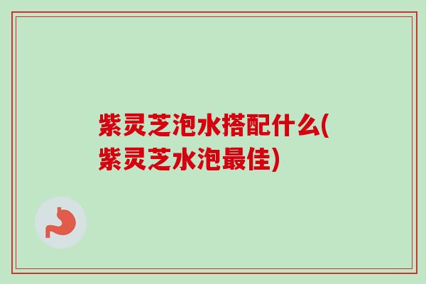 紫灵芝泡水搭配什么(紫灵芝水泡最佳)-第1张图片-卓越灵芝孢子粉 紫灵芝泡水搭配什么(紫灵芝水泡最佳)-第1张图片-卓越灵芝孢子粉