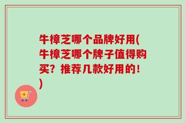 牛樟芝哪个品牌好用(牛樟芝哪个牌子值得购买?推荐几款好用的!)-第1张图片-卓越灵芝孢子粉 牛樟芝哪个品牌好用(牛樟芝哪个牌子值得购买?推荐几款好用的!)-第1张图片-卓越灵芝孢子粉