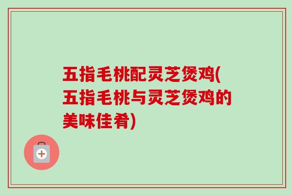 五指毛桃配灵芝煲鸡(五指毛桃与灵芝煲鸡的美味佳肴)-第1张图片-卓越灵芝孢子粉 五指毛桃配灵芝煲鸡(五指毛桃与灵芝煲鸡的美味佳肴)-第1张图片-卓越灵芝孢子粉