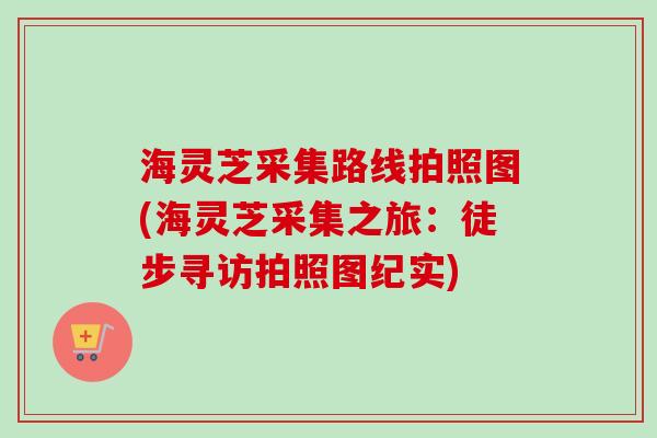 海灵芝采集路线拍照图(海灵芝采集之旅:徒步寻访拍照图纪实)-第1张图片-卓越灵芝孢子粉 海灵芝采集路线拍照图(海灵芝采集之旅:徒步寻访拍照图纪实)-第1张图片-卓越灵芝孢子粉