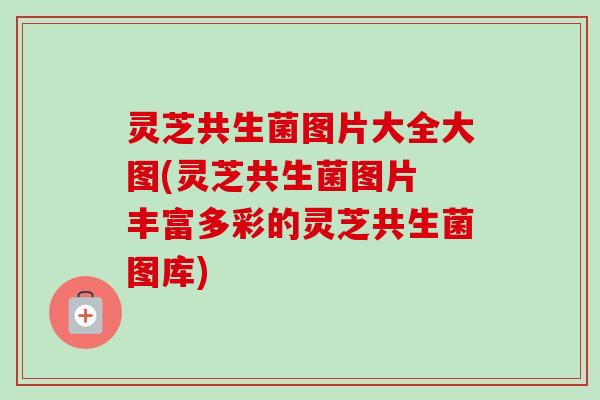 灵芝共生菌图片大全大图(灵芝共生菌图片 丰富多彩的灵芝共生菌图库)-第1张图片-卓越灵芝孢子粉
