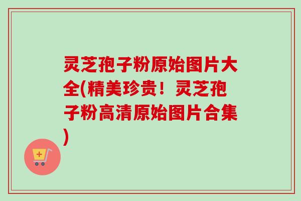 灵芝孢子粉原始图片大全(精美珍贵!灵芝孢子粉高清原始图片合集)-第1张图片-卓越灵芝孢子粉 灵芝孢子粉原始图片大全(精美珍贵!灵芝孢子粉高清原始图片合集)-第1张图片-卓越灵芝孢子粉