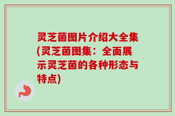 灵芝菌图片介绍大全集(灵芝菌图集：全面展示灵芝菌的各种形态与特点)-第1张图片-卓越灵芝孢子粉