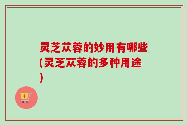 灵芝苁蓉的妙用有哪些(灵芝苁蓉的多种用途)-第1张图片-卓越灵芝孢子粉 灵芝苁蓉的妙用有哪些(灵芝苁蓉的多种用途)-第1张图片-卓越灵芝孢子粉