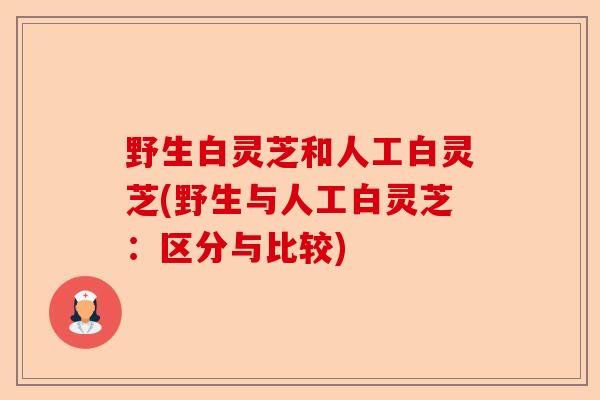 野生白灵芝和人工白灵芝(野生与人工白灵芝：区分与比较)-第1张图片-卓越灵芝孢子粉