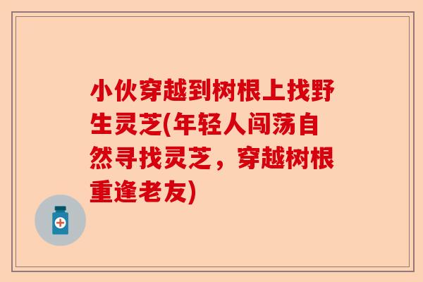 小伙穿越到树根上找野生灵芝(年轻人闯荡自然寻找灵芝,穿越树根重逢老友)-第1张图片-卓越灵芝孢子粉 小伙穿越到树根上找野生灵芝(年轻人闯荡自然寻找灵芝,穿越树根重逢老友)-第1张图片-卓越灵芝孢子粉